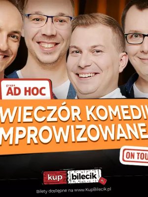 Wieczór Komedii Improwizowanej z Grupą AD HOC w Rzeszowie